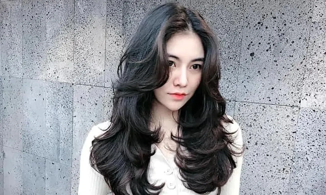 Model Rambut Shaggy Layers