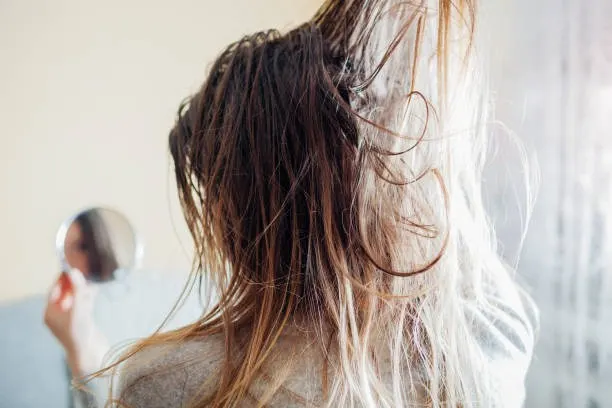 rambut kusam