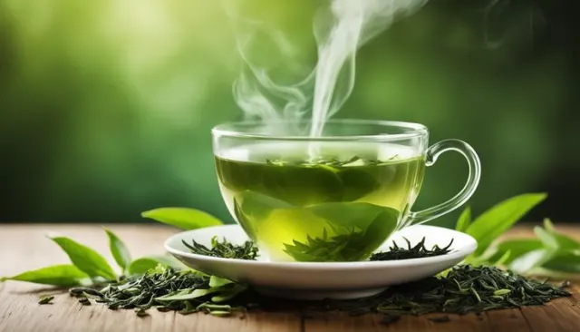 Green Tea Rinse untuk Rambut Sehat & Mengilau